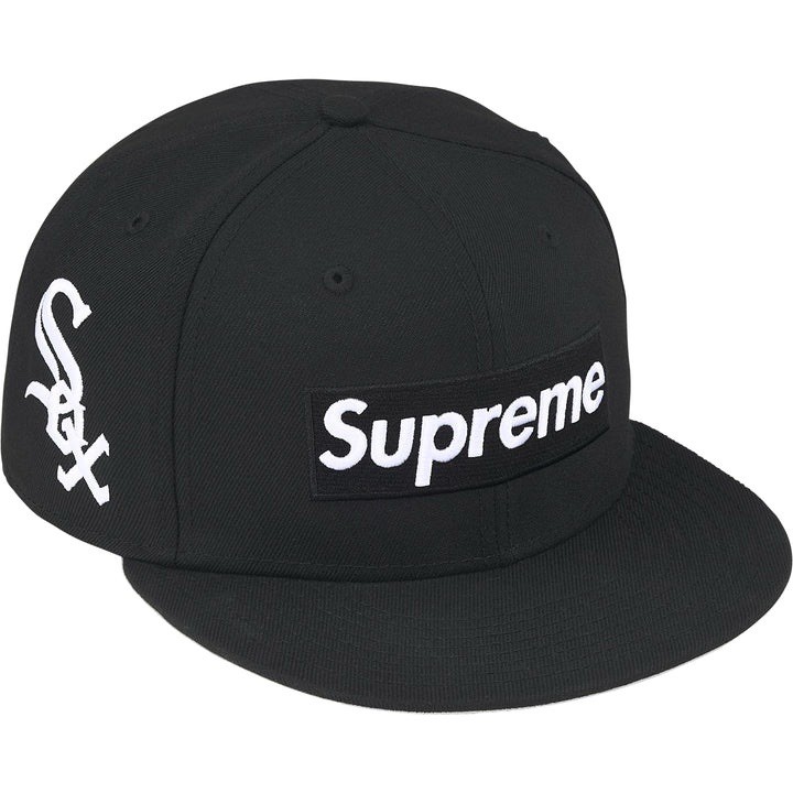 帽子 Supreme x MLB x NewEra BoxLogo WhiteSox Supreme/MLB Teams Box Logo New Era 'Chicago White Sox' — Size 7 5