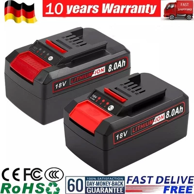 2x 8,0Ah Akku Für Einhell 18V Ersatzakku POWER X-CHANGE Lithium PXC Batterien - Bild 1 von 4