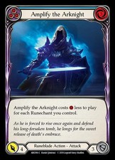 Flesh and Blood FAB Amplify the Arknight (Blue) NM 1st EditionRainbow Foil