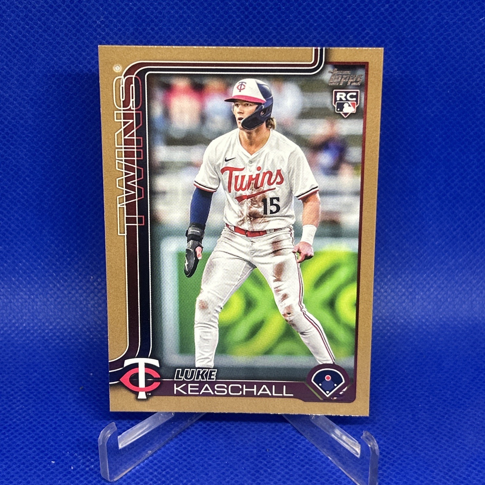 2025 Topps Update Series - Luke Keaschall #US16 Gold /2025 (RC)
