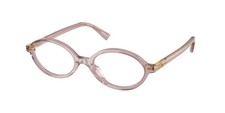 Miu Miu MU 1XV mauve transparent 12W1O1 Eyeglasses