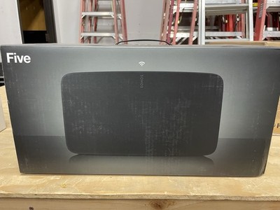 Sonos Five Wireless High-Fidelity Speaker, Black, Multi-Room Audio, Trueplay