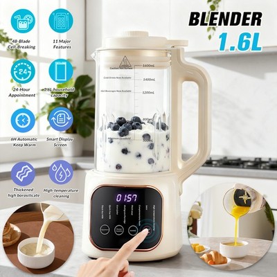 54oz Nut Milk Maker Machine  for Oat Almond Soy Milk Blender 1.6L Home Timer