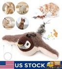 USB Interactive Flying Bird Cat Toys Electronic Pet Simulation Sparrow Toy US
