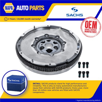 Dual Mass Flywheel DMF fits VW SCIROCCO Mk3 2.0D 08 to 17 Sachs 03G105266BN New