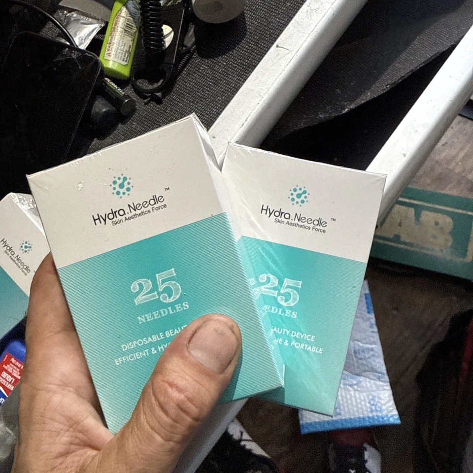 Aplicador de infusión de suero Hydra HN20 Derma Stamp 20 pines - 0,25 mm Foto 2 de 2