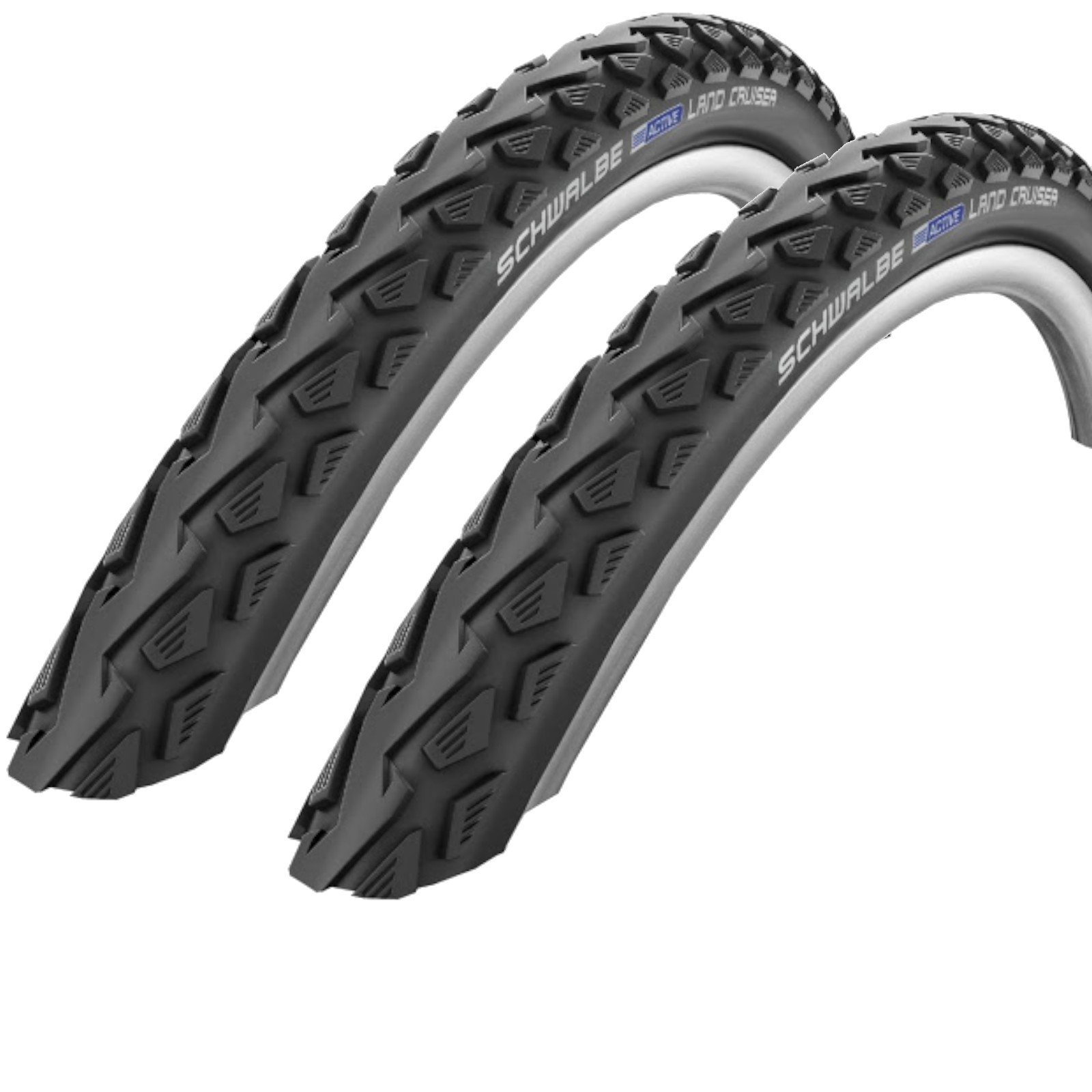 Schwalbe Land Cruiser 700 x 35c Hybrid Urban Commuter Bike Tyres Pair
