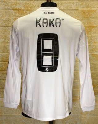 Real Madrid 2010/11 long sleeve home jersey shirt Kaká #8 | eBay