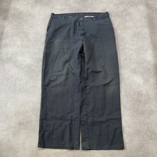 Dickies Trousers Mens 34" Straight Fit Workwear Pants, Black