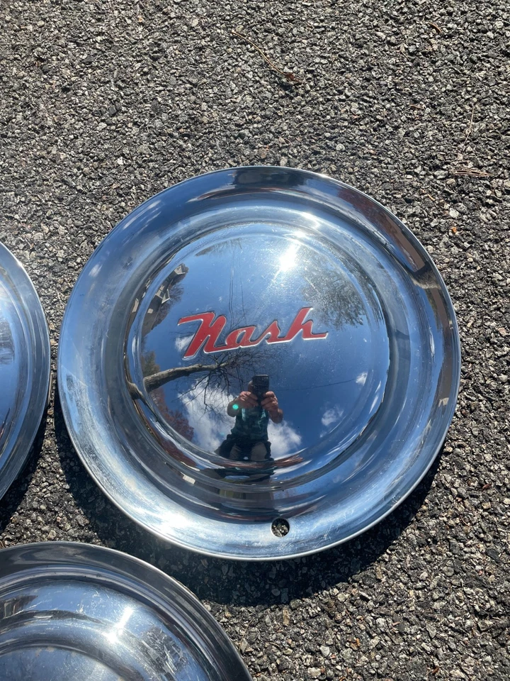 Подлинные колпаки колес 1949–1953 Nash Rambler 15 дюймов - Изображение 4 из 4