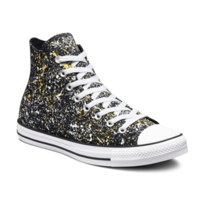 Converse Chuck Taylor All Star High Top Sneaker Black White Amarillo Men's 11