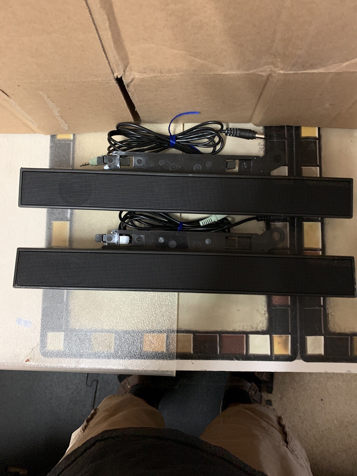 *Used* Zylux Acoustic Corporation Multimedia Speaker AX510PA 12V Lot (2