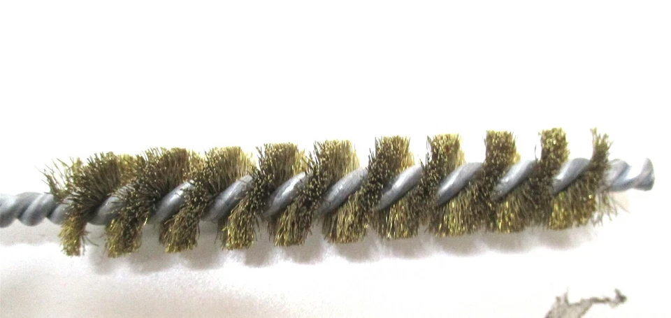 Brush Research (84B500) 2-1/2" Brush 10" OAL Helical Brass Tube Brush - 4 PC - Image 2 of 3