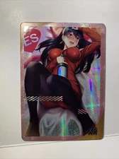 Yor Forger Spy X Family Girl XR Goddess Waifu Card Anime Holo Foil Art Sexy Date
