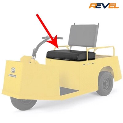 Cushman Minute Miser OEM Replacement Seat Bottom PN 883938