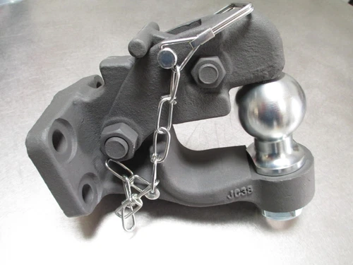 Bulldog 8 ton 2 inch Ball and Pintle Hook - Steel  7411655