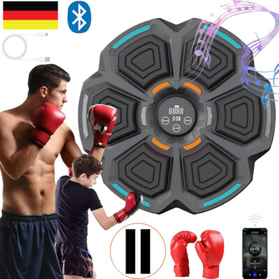 Bluetooth Music Boxing Machine LED Smart Bluetooth Wandmontiertes Boxziel 9 Modi