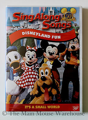 Disneyland Fun Sing Along Songs Disney Music Karaoke Dvd It S A Small World Etc Ebay