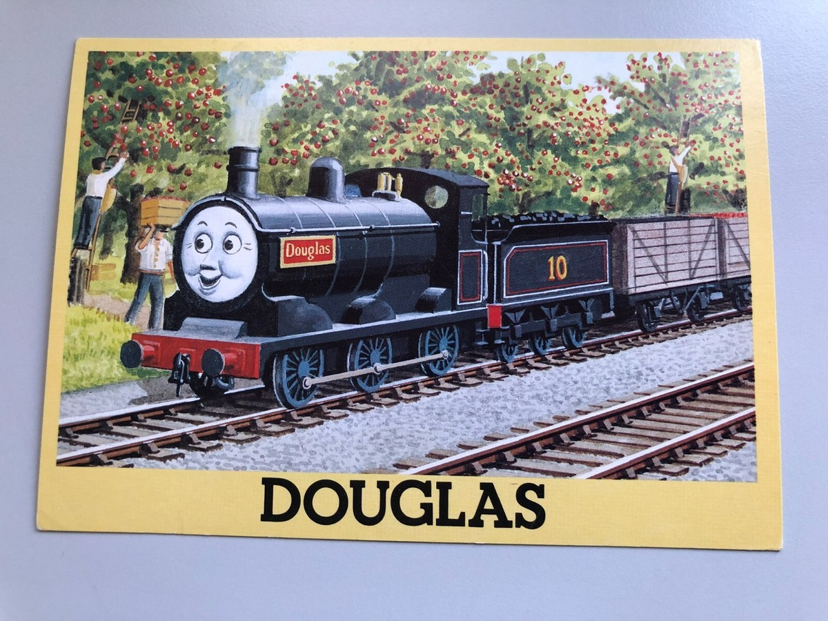 Douglas, Thomas The Tank Engine, Vintage Story Card Postcard UK