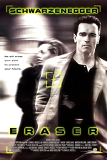 Eraser Movie Poster Arnold Schwarzenegger Vanessa Williams James Caan