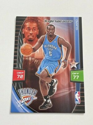 2009-10 Panini Adrenalyn XL NBA Oklahoma City Thunder Kyle Weaver