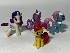 Set Of 4 MLP My Little Pony Mini Figures 