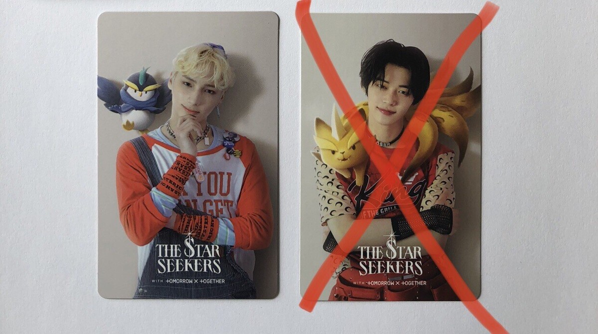 TXT OS Photocard Photo card The Star Seekers The Chaos Chapter