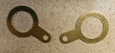 25mm Brass Earth Tag (pack of 3)