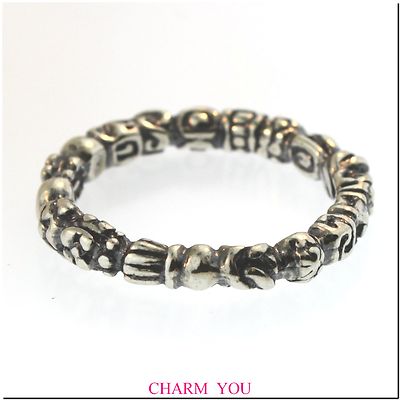 AUTHENTIC TROLLBEADS THE TROLL RING STERLING SILVER