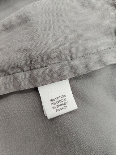BANANA REPUBLIC Vintage Womens The Martin Fit Gray Wide Leg Pants Sz 14 Mid Rise - Picture 6 of 13