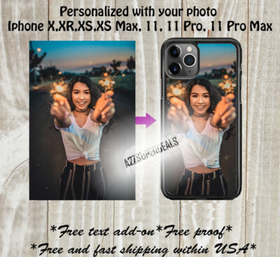 PERSONALIZED FAMILY PHOTO PICTURE CUSTOM PHONE CASE FOR IPHONE 12 Pro Max