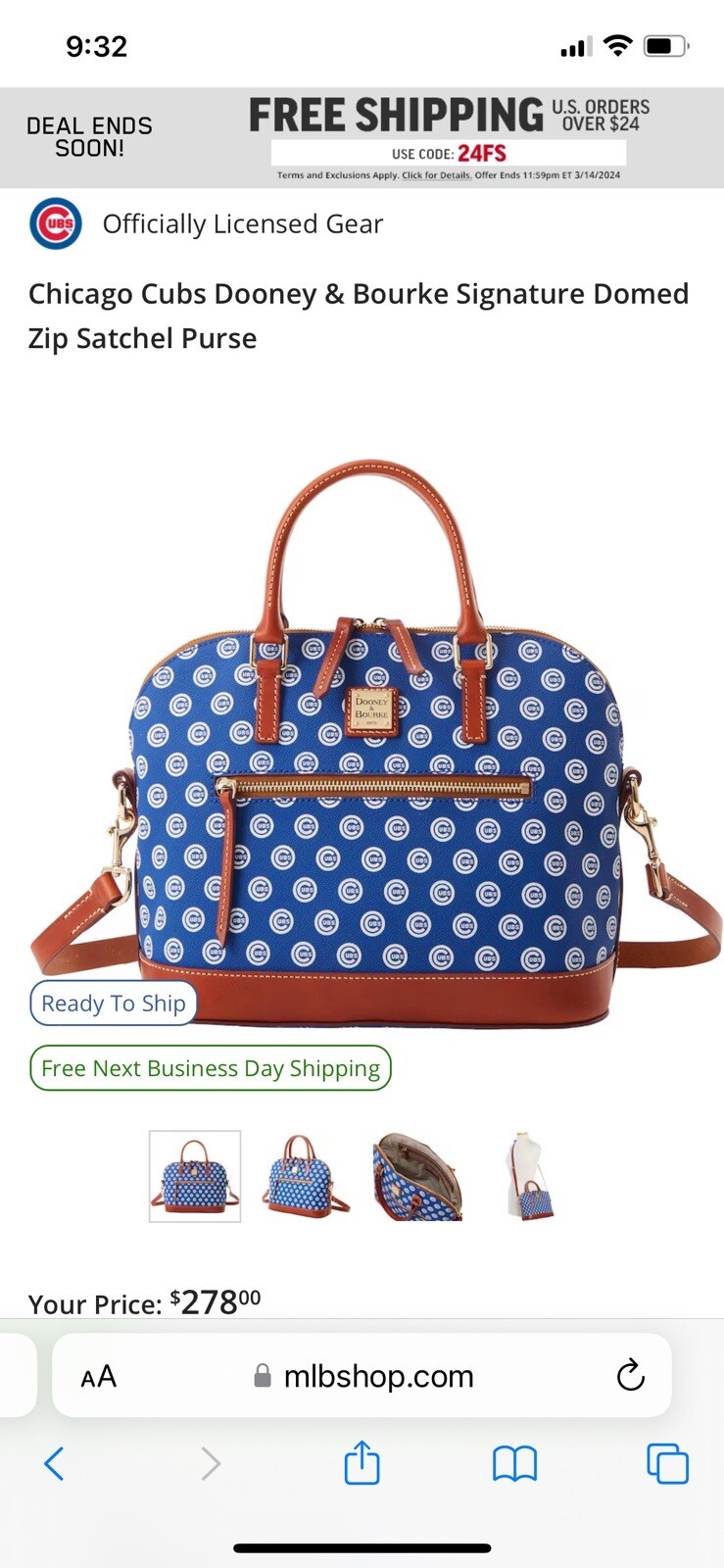Dooney and Bourke chicago cubs Purse eBay