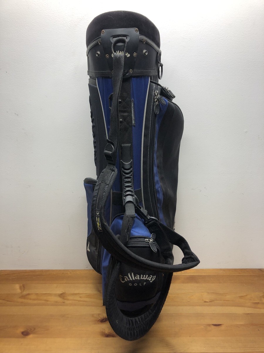 Callaway Golf Bag 7-Way Stand Carry Shoulder Strap Blue