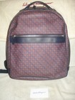 100% AUTHENTIC NEW MEN SALVATORE FERRAGAMO GANCIO TEX PRINTED BACKPACK/BAG — photo 5