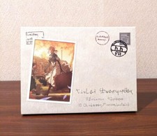 Violet Evergarden Vol.3 First Limited Edition 2 Blu-ray Booklet Post Card Japan