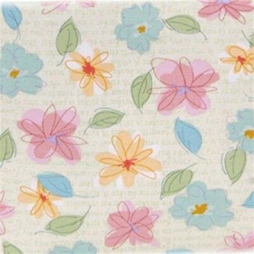 Longaberger Floral Blooms Medium Berry Basket Over the Edge Liner #21474286 NEU - Bild 4 von 6