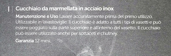 Kitchen Craft Cucchiaio per marmellata in acciaio inox KCJAMSPOON - Immagine 2 di 3