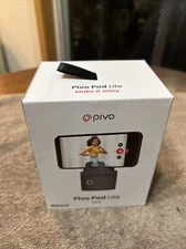 Pivo Pod Lite Fitness Tracking Phone Holder, Auto 360° Rotation, Selfie - Gray