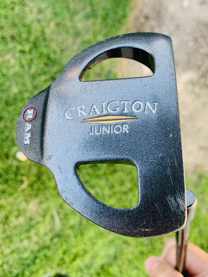 Junior Putter CRAIGTON RAM GOLF CLUB Black Silver RH - Image 2 of 4