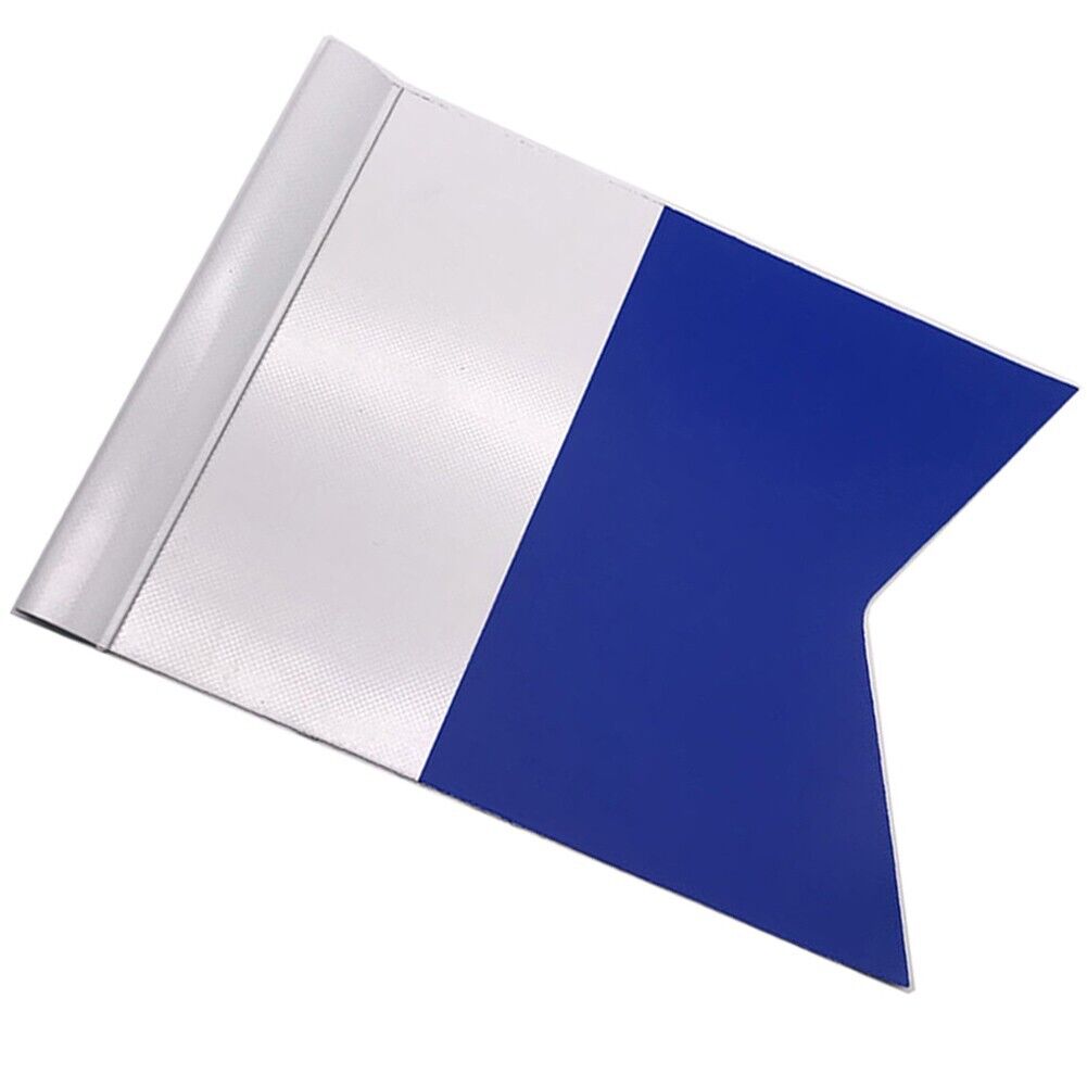 Scuba Diving Flag with Flagpole Socket PVC Material Waterproof 29*22cm