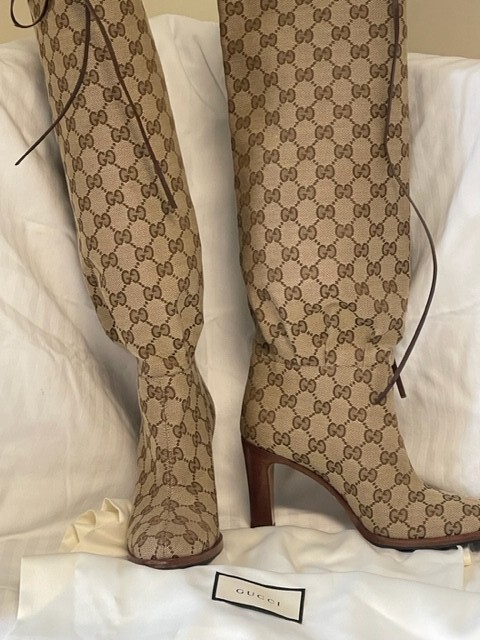 Size 10 Gucci boots authentic worn once Gucci | Shoes | Gucci Womens Boots Size Worn Once Pretty  main image 4