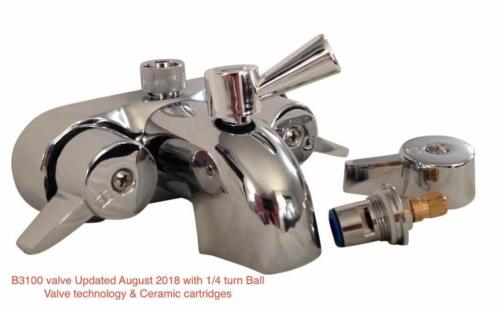 Clawfoot Tub Faucet with Ceramic Cartridge B3100 3 3/8" centers Myplumbingstuff - Afbeelding 1 van 1