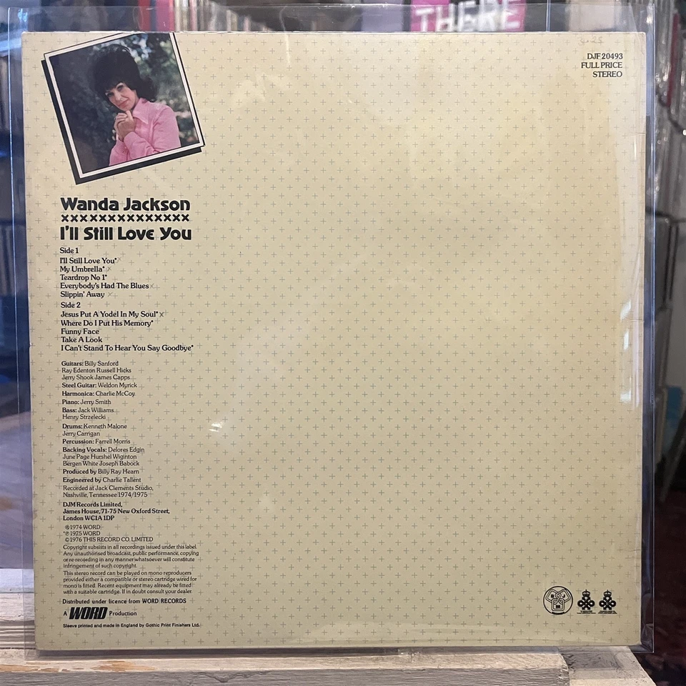 [COUNTRY/ROCK]~EXC LP~WANDA JACKSON~I'll Still Love You~[1976~DJM]~UK IMPORT~ - Image 2 of 4