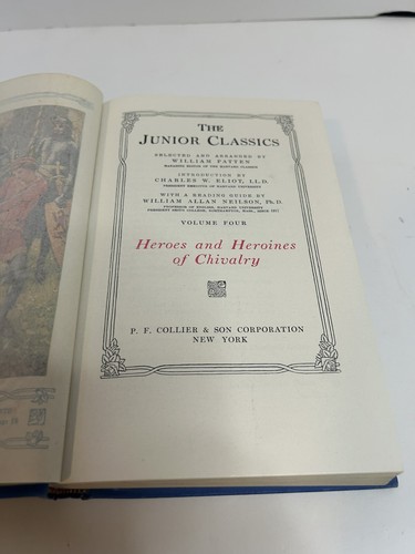 1918 Collier's Junior Classics, The Young Folks Shelf of Books 7 volumes - Picture 23 of 24