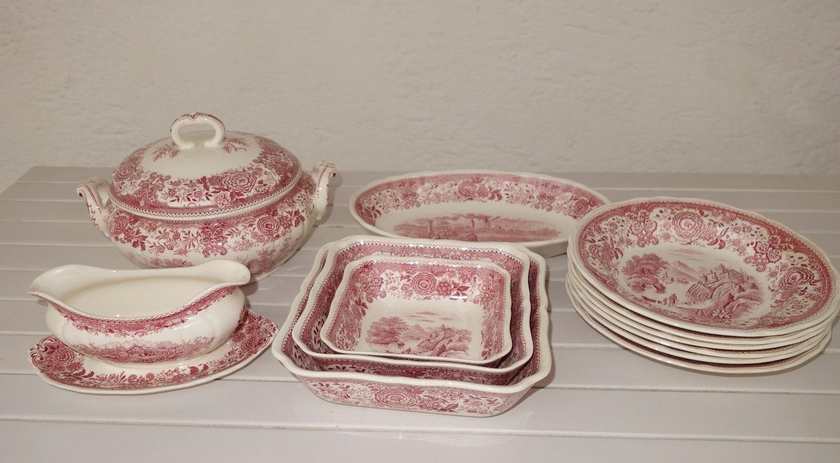 Villeroy & Boch Burgenland rot, Speiseservice - Teile zur