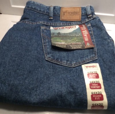 wrangler relaxed fit jeans 44 x 30