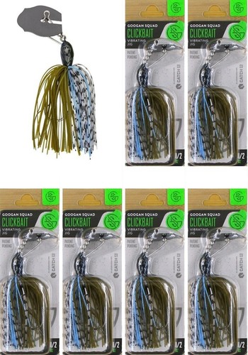 Leurre De Pêche Googan Squad CLICKBAIT 3/8 Oz - Couleur Bluegill - Vibrant