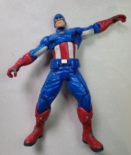 2012 Marvel Avengers Captain America 10" Talking Shield Throwing Action Figure 