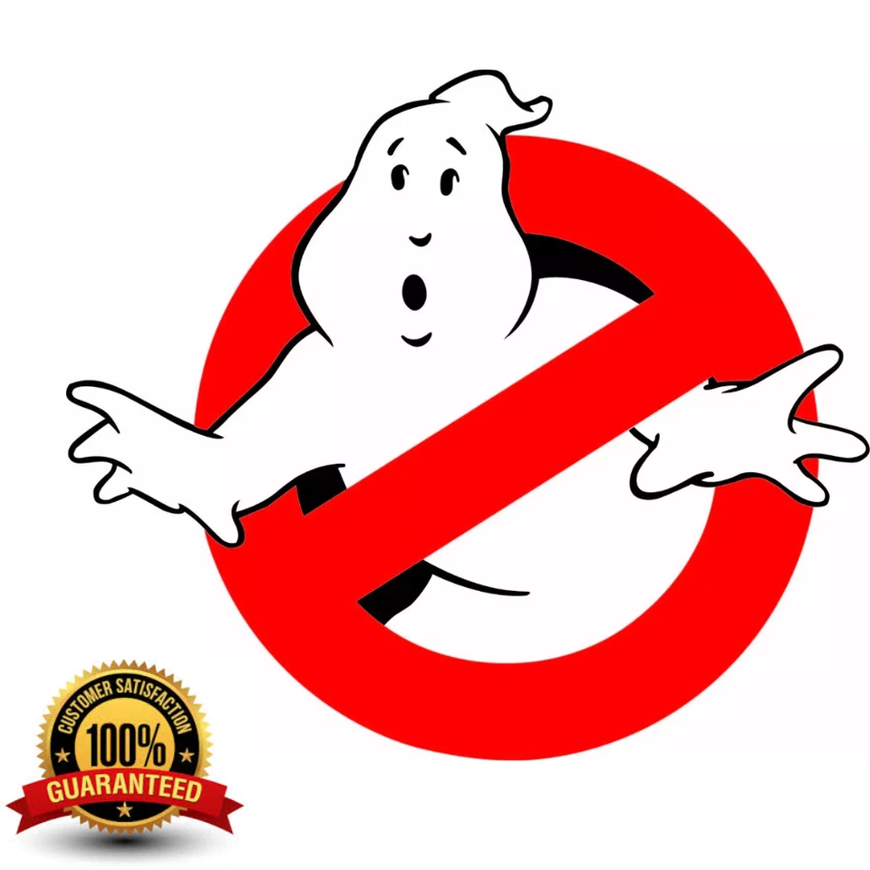 GHOSTBUSTERS LOGO VINYL 3M USA MADE DECAL STICKER TRUCK WINDOW BUMPER WALL CAR - Image 2 of 4