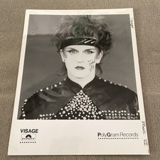 Visage Press Photo 8x10&rdquo;, See Description.